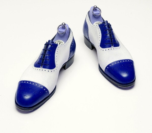 blue and white dress shoes men Box addresses are not glamorous look Women's Draped Twist-Front Maxi SIZE:UK 10