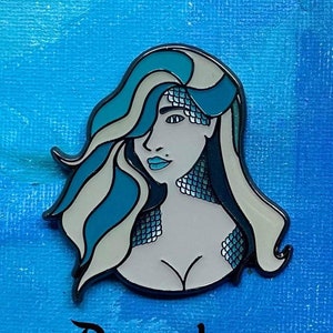 Siren Murderous of the Sea Enamel Pin