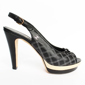 Chanel schoenen zwart top
