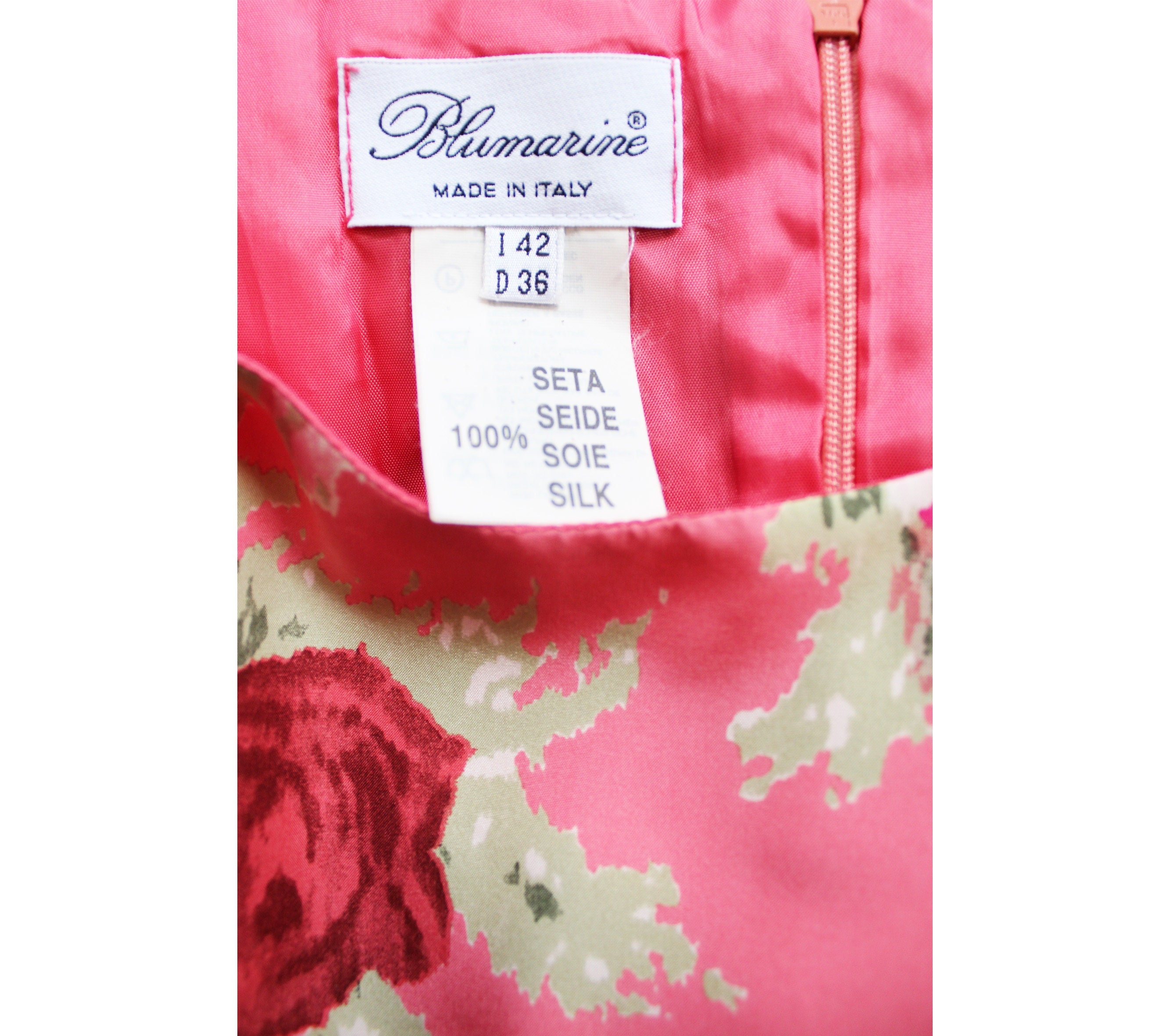 Blumarine Pink Trompe L'œil Jeans