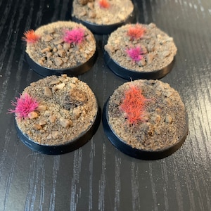 Alien Wasteland 32mm 50mm miniature bases