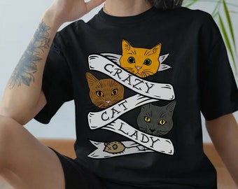 Cat Lady Tattoo - Etsy Singapore Cat Lady Tattoo - Etsy Singapore