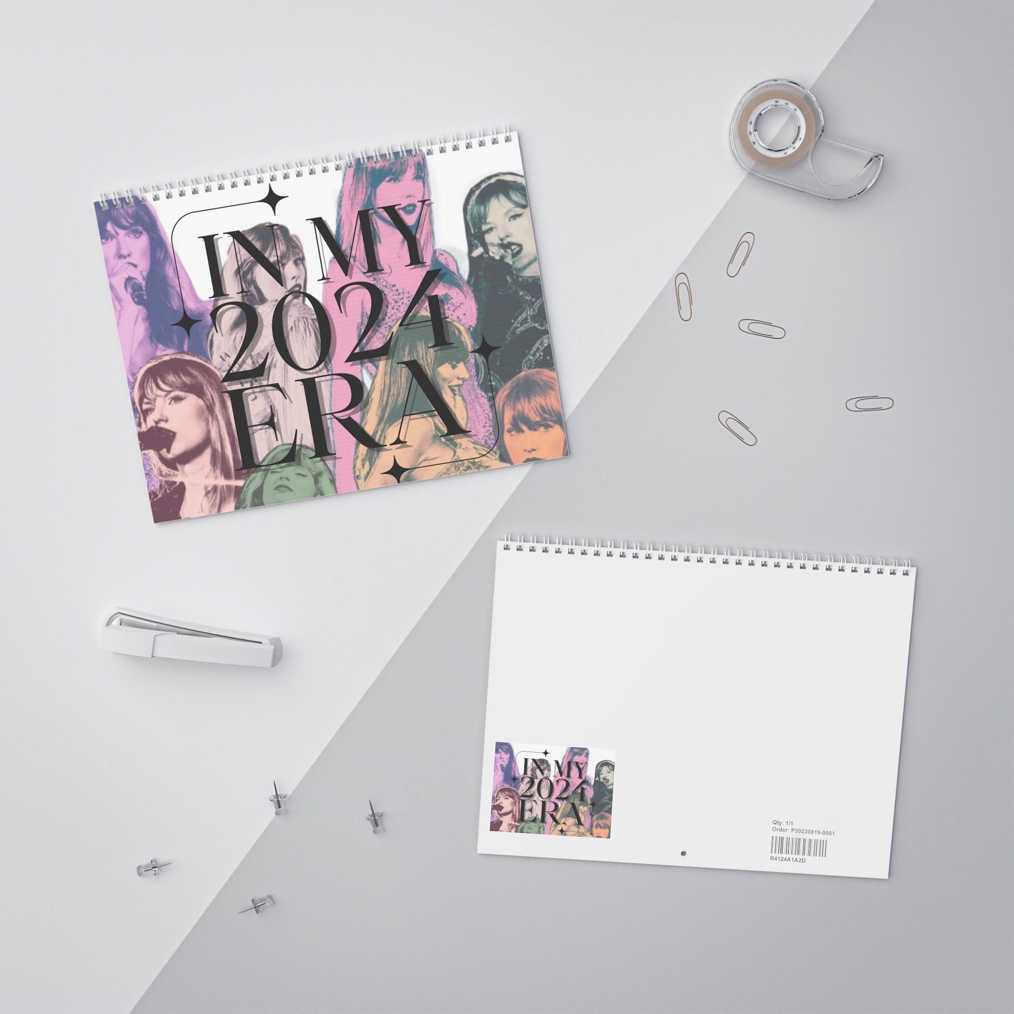 TAYLOR taylor version Calendar, Eras Tour 2024 Wall Calendar sold by