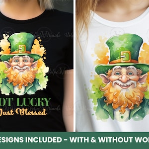 St Patricks Day Watercolor Leprechaun Clipart, St Patricks Day Leprechaun PNG, Sublimation DTF, Digital Download