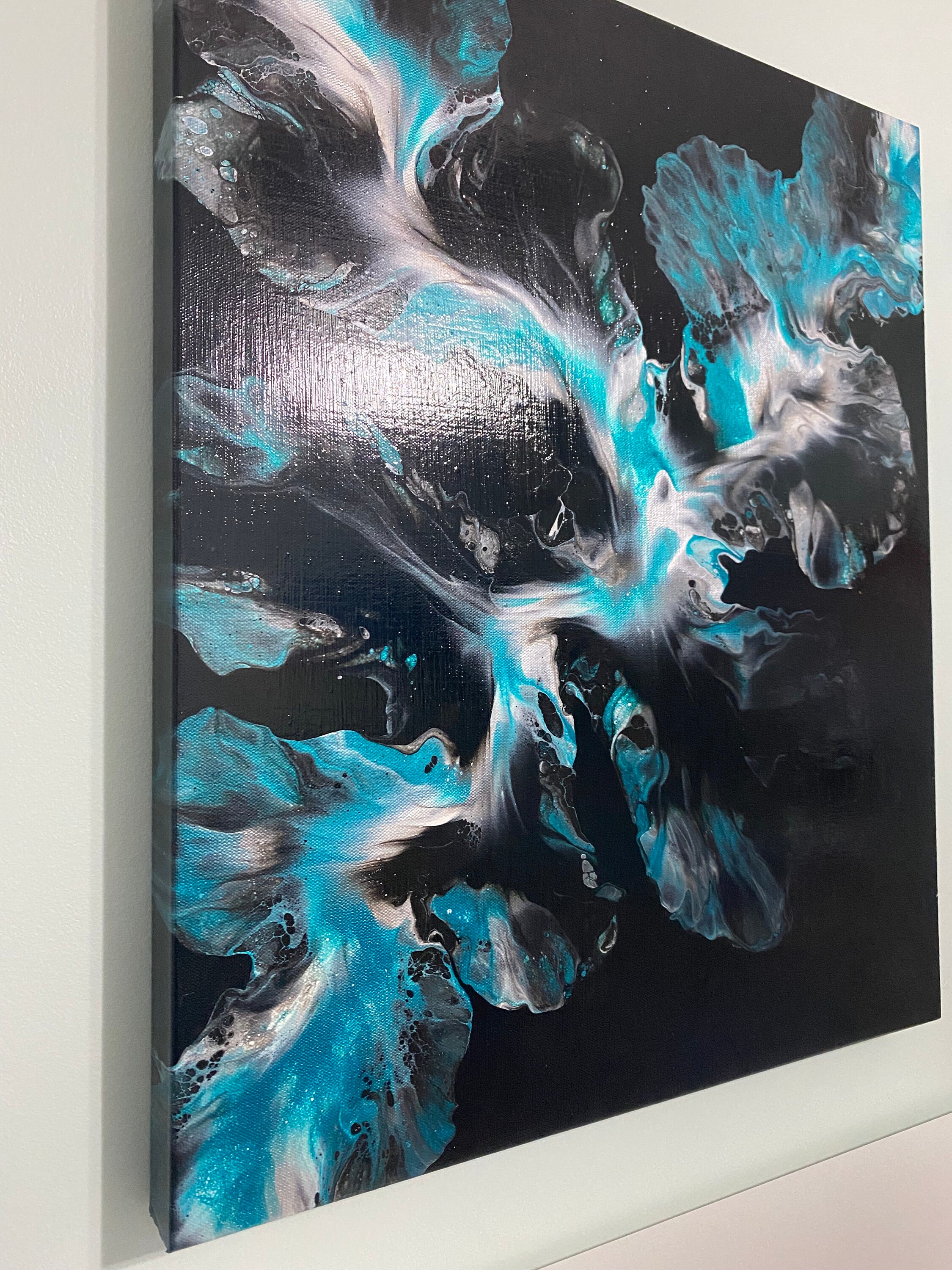 20X24 Acrylic Dutch Pour Painting || Fluid Art Canvas || Pour Art ...