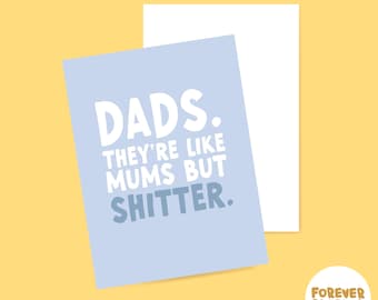 Funny Father's Day Card | Rude Dad Joke