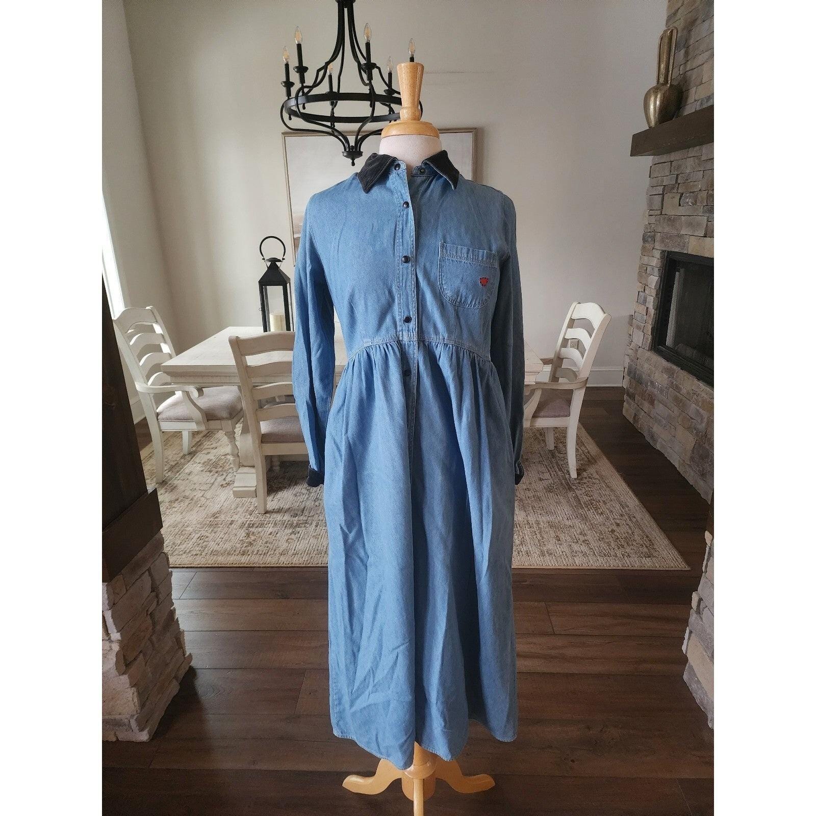 navy blue dress for baby girl Not sure why, but every teacher in the early 90s wore this outfit! main image 1