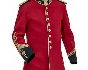 イギリス第24歩兵連隊の制服：赤いウールのズールー軍服 - Etsy 日本