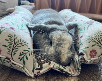 FLANNEL Bunny Bed