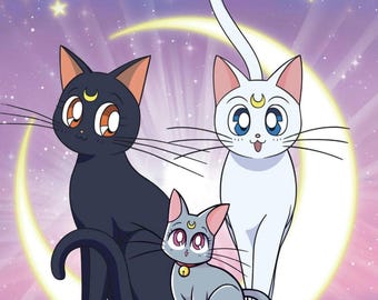 Pre-Order Crochet Sailor Kitty Beanies