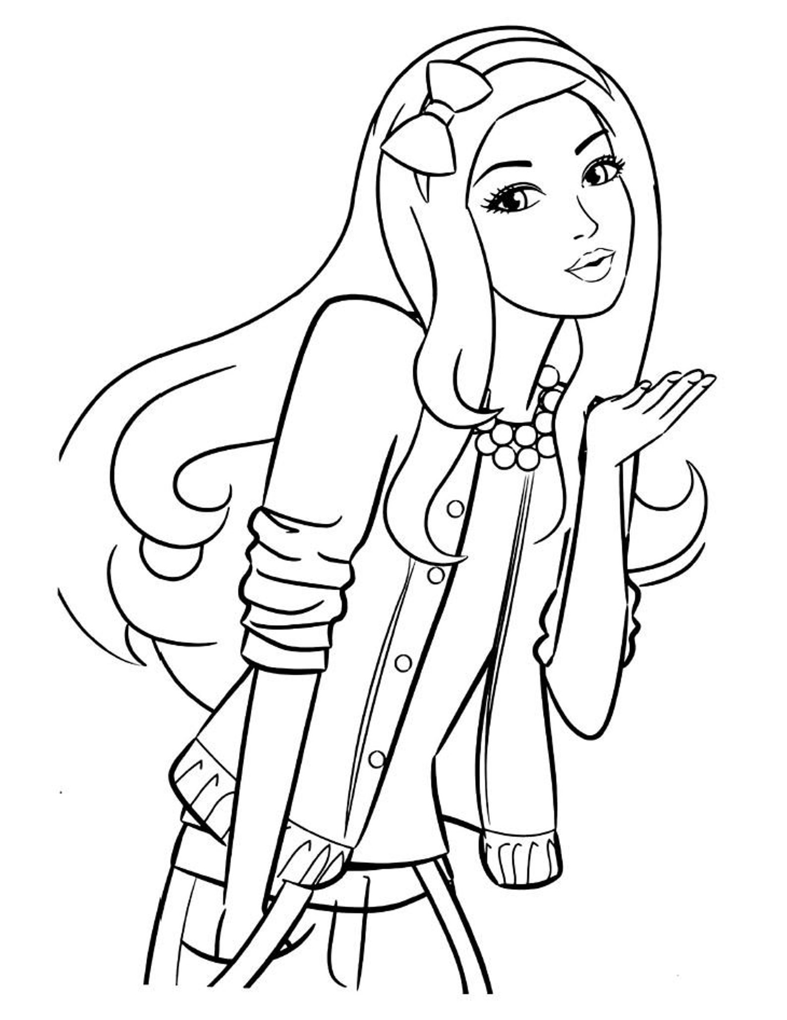 Barbie Coloring Book 30 Pages | Etsy