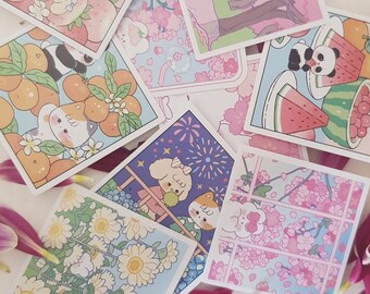 Kawaii Stickers / Washi / Scrapbooking