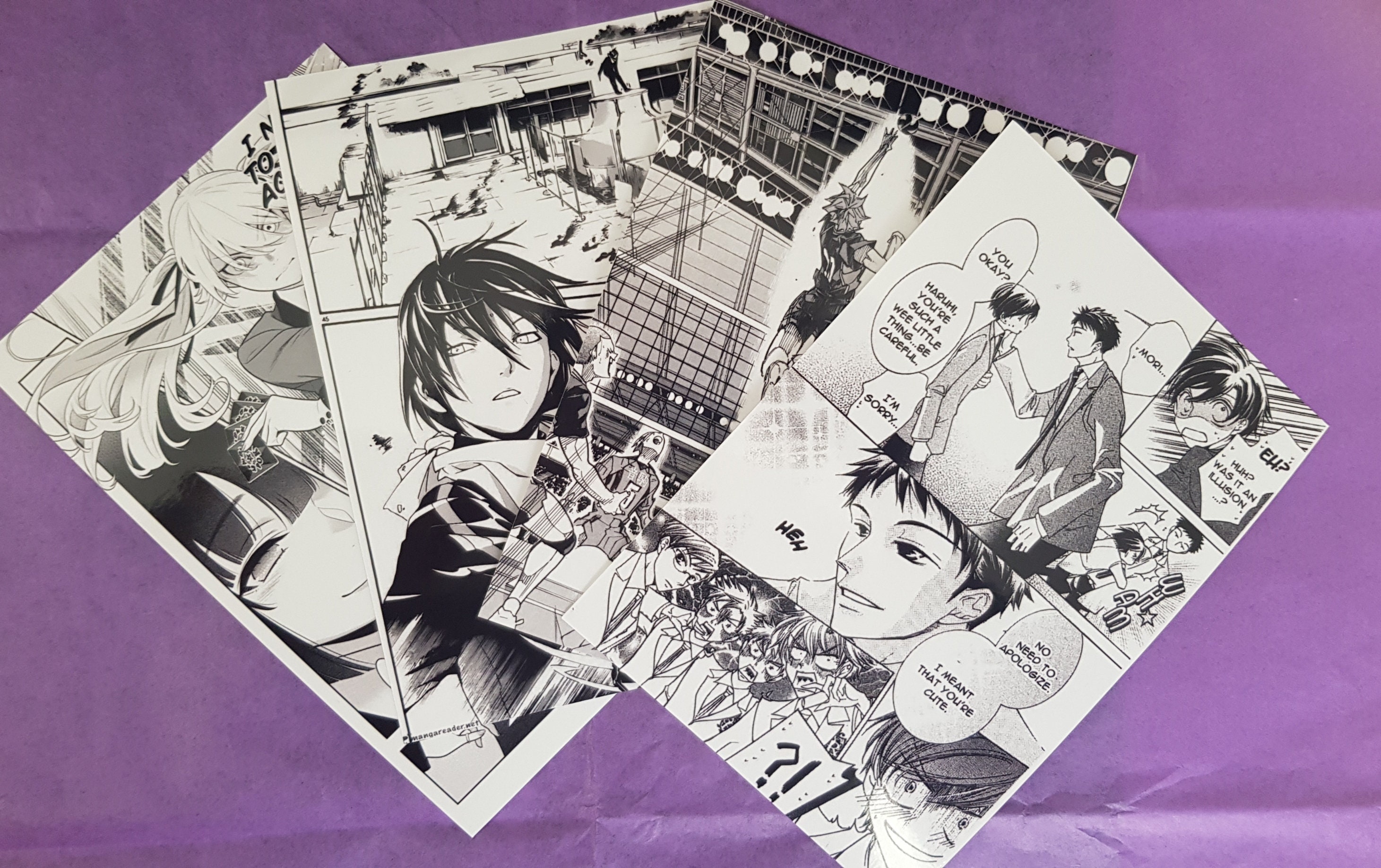 Aesthetic Manga Panels / Anime Prints / Room Decor Etsy Canada