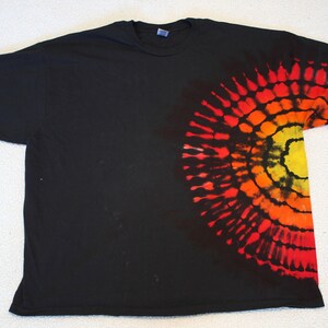 3xl Reverse Sun Tie Dye Tee