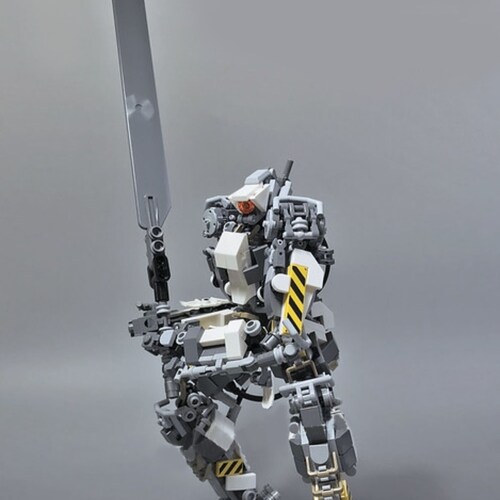 MOC building bricks Ninja shops Robot Blocks Toys Gifts (Model: 133)