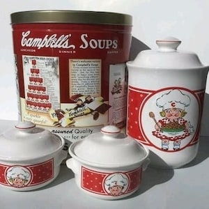 Campbell's Soup Vintage 1997 Collectors Popcorn Tin