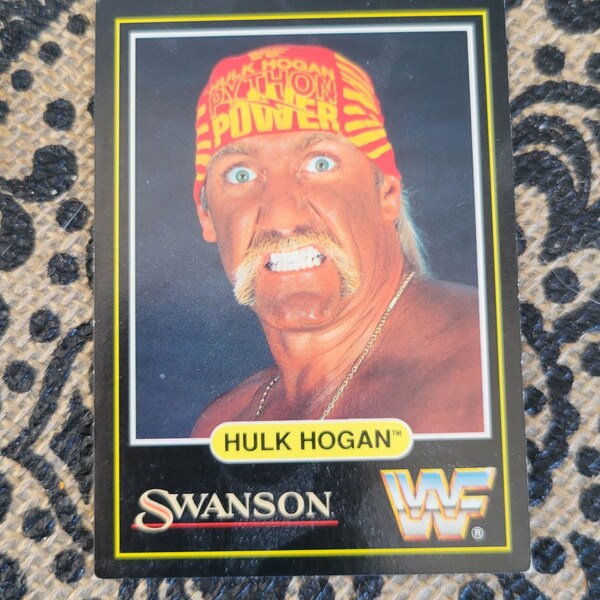 1991 Wwf Card Etsy