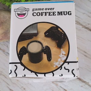 Bigmouth Inc.- NEW Game Over PS3/PS4 Controller Mug in Box