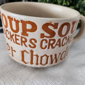 Stoneware RARE Vintage 1970&#39;s Individual Speckled Stoneware Soup Pot- Made in Japan