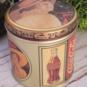 Coca Cola Bristolware Vintage 1984 Collectors Tin