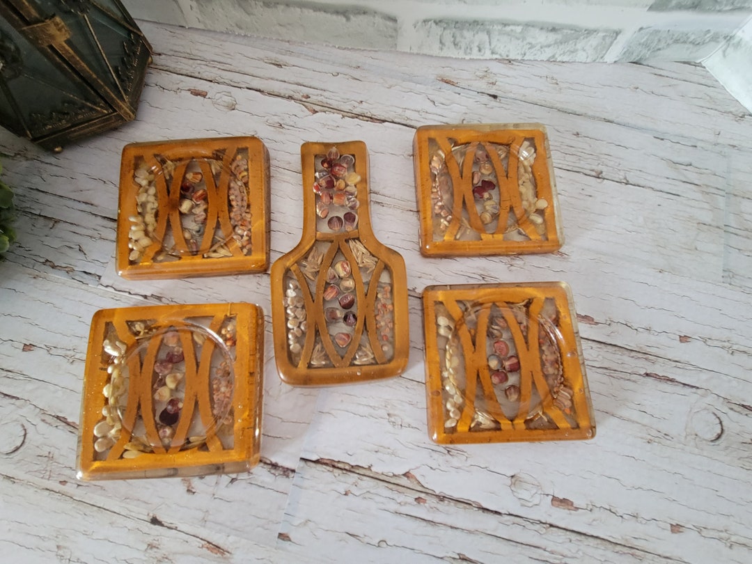 Lucite Spoon Rest Design Gifts International USA Vintage 1970's Lucite