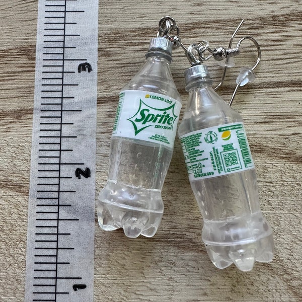 Sprite Zero earrings| earrings | sprite| mini brand| mini brand earrings