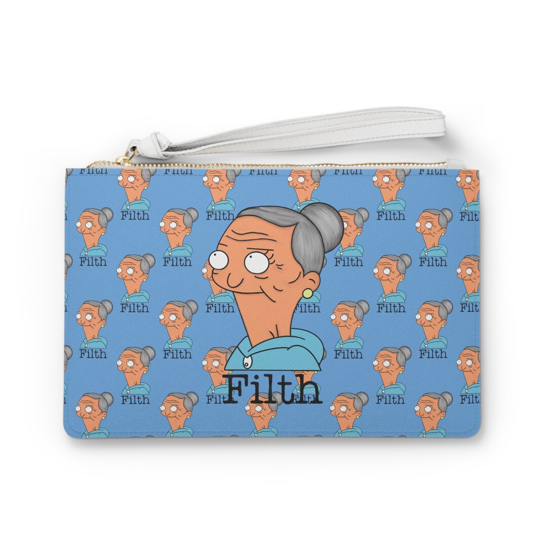 Edith Clutch Bag Bobs Burgers Edith Filth Wristlet Belcher Etsy