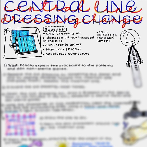Central Line Dressing Change