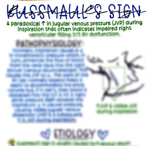 El signo de Kussmaul
