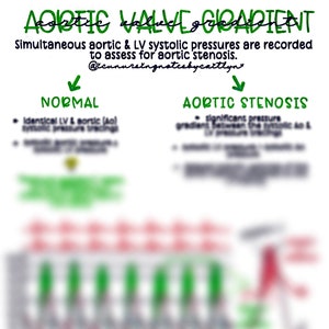 gradiente de válvula aórtica