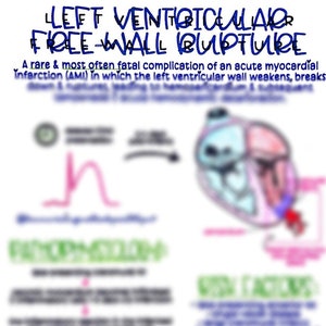 Rotura de la pared libre del ventrículo izquierdo (LVFWR)