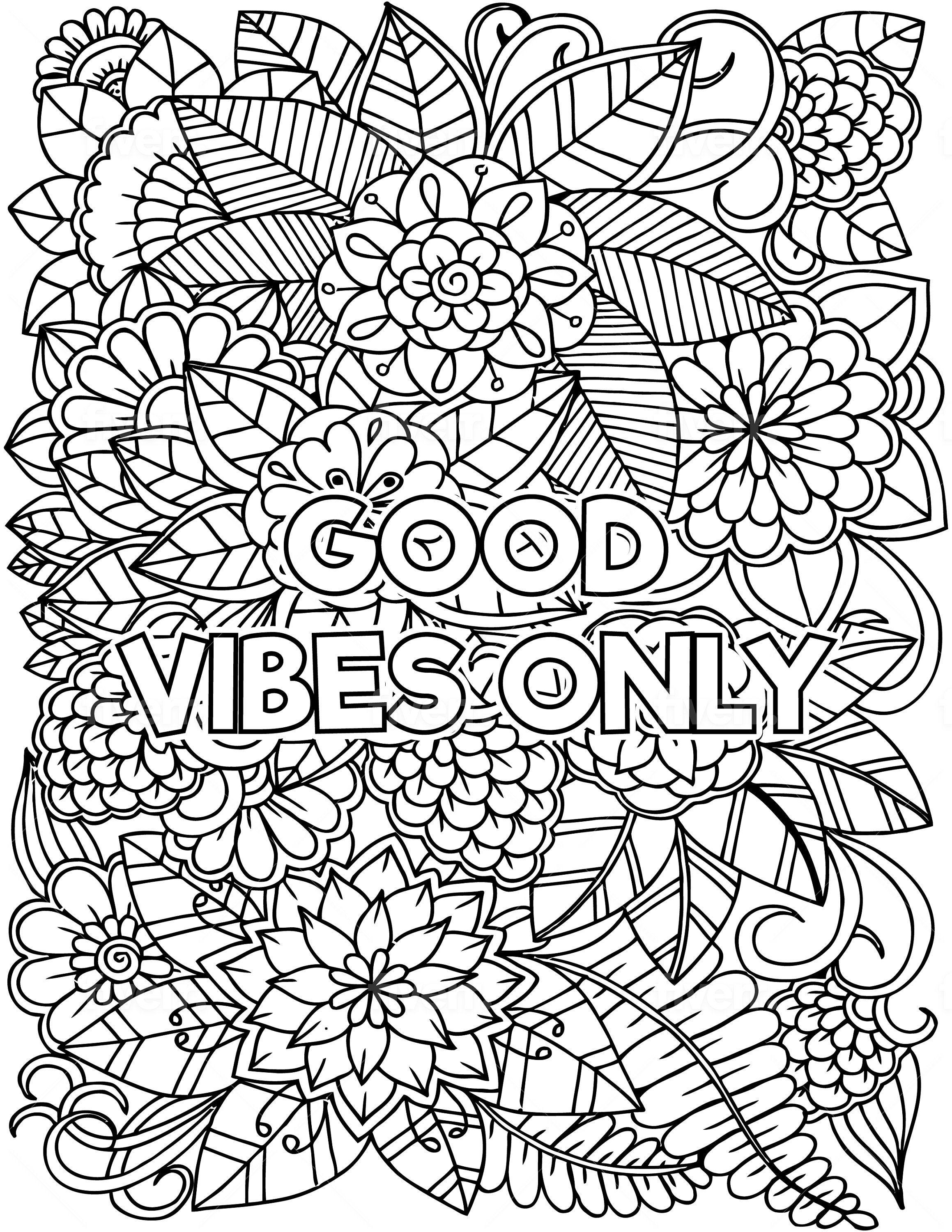 The Depression Expression Coloring Pages - Etsy