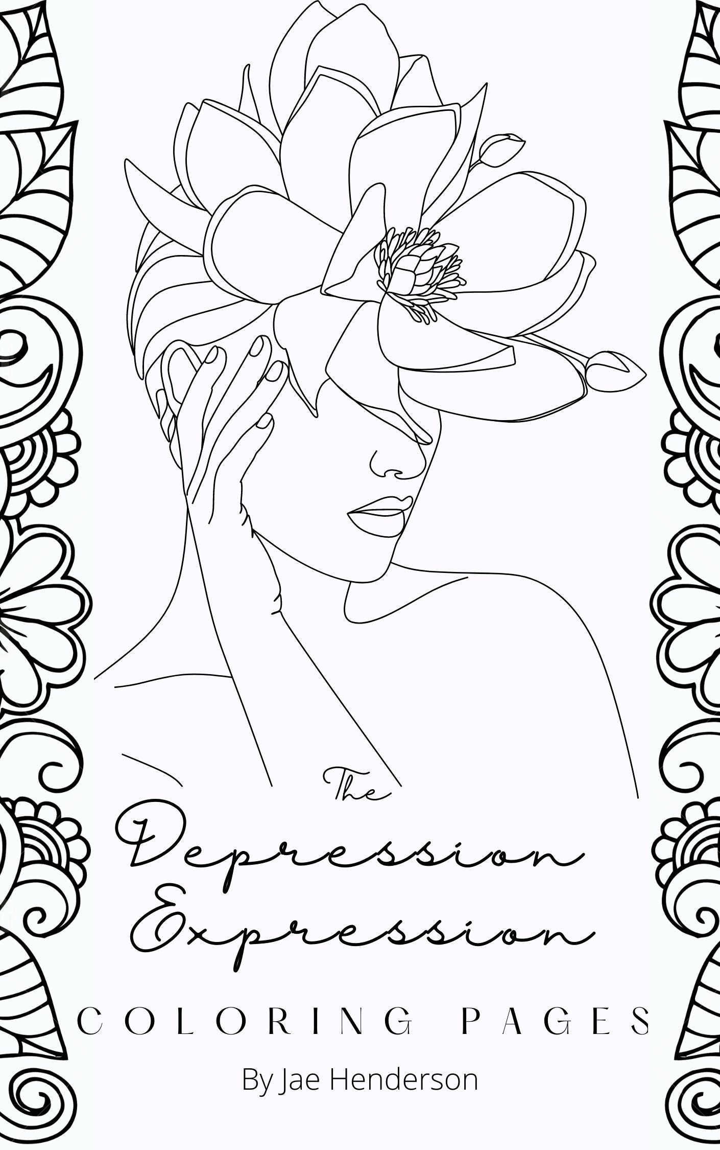 The Depression Expression Coloring Pages - Etsy
