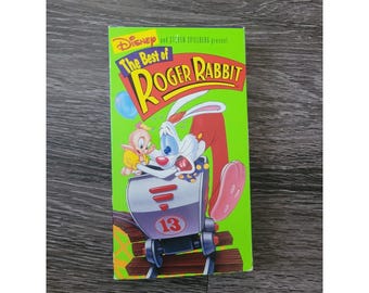 Disney Lo mejor de Roger Rabbit VHS 1996 Vintage