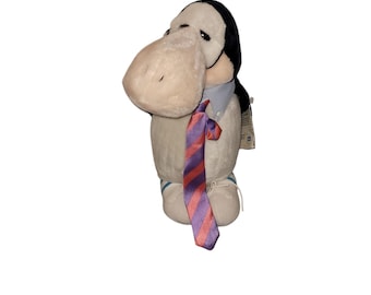 Peluche de pingüino Dakin Yuppie Phase Opus de 1985, nuevo en embalaje original