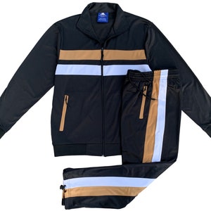 Men’s Jogging Tracksuit Full Zip Classic Activewear Track Jacket & Track pants