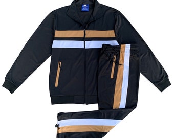 Men’s Jogging Tracksuit Full Zip Classic Activewear Track Jacket & Track pants