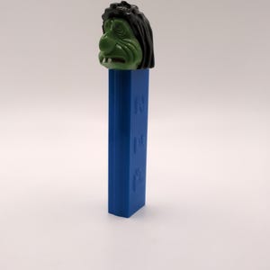 Vintage PEZ Dispenser No Feet MR. UGLY Blue Stem Halloween 1970 Made in Austria