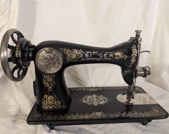 Antique 1915 Singer Sewing Machine G4 Series- G4668813 - Etsy