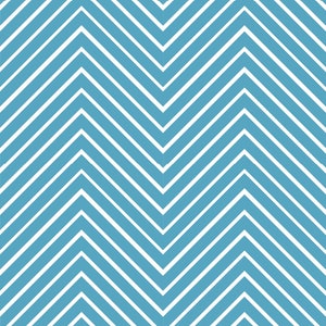 Papel para sublimación de scrapbooking digital, diseño de patrón sin costuras con líneas en zigzag mágicas y conchas marinas de chevron, azul océano, 12 x 12