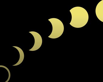 Zonsverduistering Aarde Maan Plakboek Naadloos Patroon Ontwerp Sublimatie Digitaal Scrapbookpapier 12 x 12