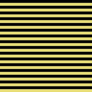 May include: A black and yellow striped pattern. The stripes are horizontal and evenly spaced.