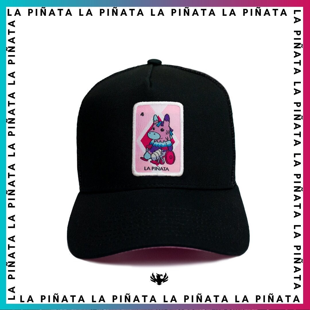 Injured Pinata - black trucker hat