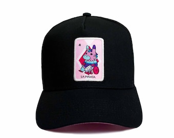 Injured Pinata - black trucker hat