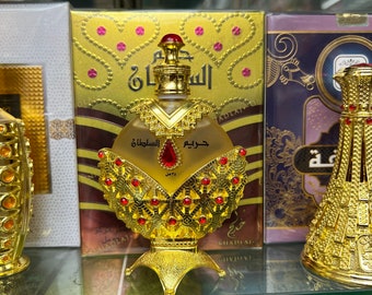 Hareem Al Sultan Gold Attar Concentrated Perfume Oil 35 ML By Khadlaj Original 100% Authentic