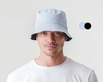 Streetwear Baby Blue Bucket Hat