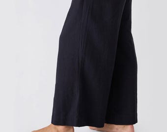 Bohemian Cotton Bali Pants: Handmade Wide Leg Yoga Harem Style