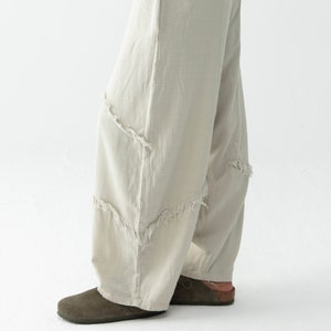 Uniseks harembroek: GOTS katoenen boho yoga loungewear