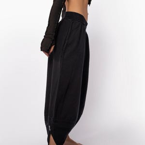 Linen Harem Pants for Yoga, Boho Handmade Cotton Trousers, Meditation, Zen-Inspired Summer Pants, Comfy Organic Clothing