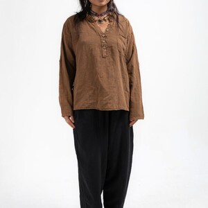 Premium 100% Cotton Pants: Comfy and Stylish Handicraft Cotton Harem Pants, Yoga Pants, Casual Trousers, Hippie Baggy Boho meditation image 3